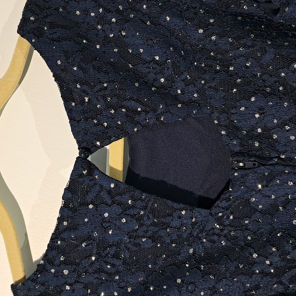 Speechless Kids Dress. Size 14.5. Navy. - Picture 9 of 14